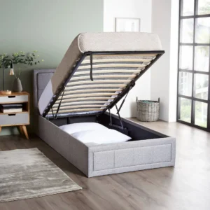 Single Ottoman Bed Frame & Mattress - Image 7