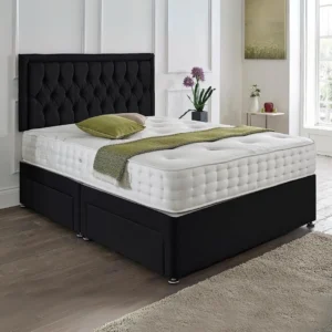 King Size Divan Bed with Mattress Included