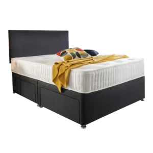 Double Divan Bed With Mattress Included